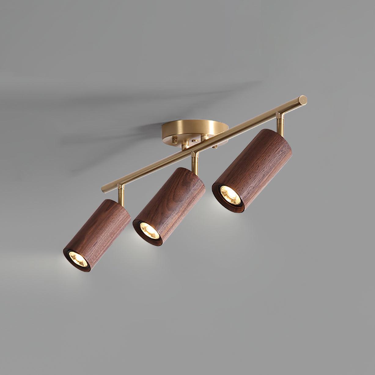 Liora Plafonnier sur Rail en Bois - Neutralighting
