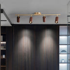 Liora Plafonnier sur Rail en Bois - Neutralighting