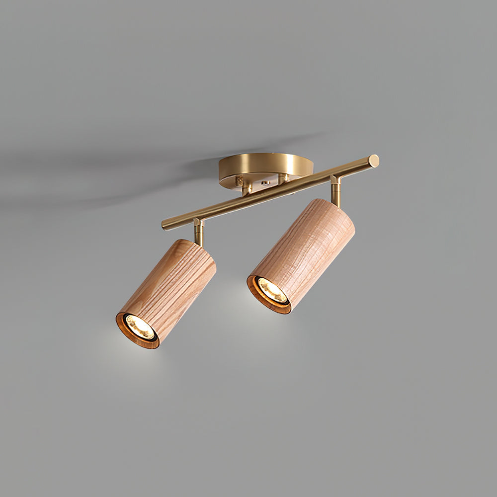 Liora Plafonnier sur Rail en Bois - Neutralighting