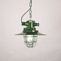 Vemiryra Ancien Industriel Vert Métal Lumière Pendentif - Neutralighting