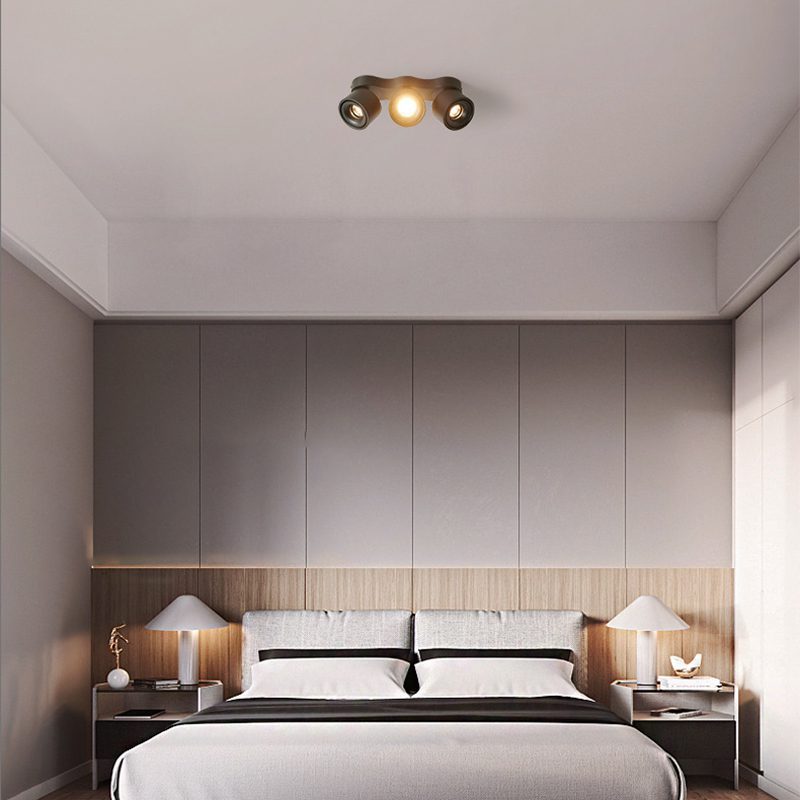Nylaeara Lampe Plafonnier Pliable Rotatif Trois Têtes - Neutralighting