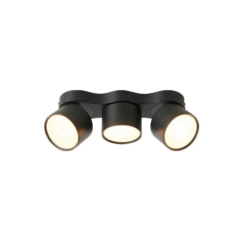 Nylaeara Lampe Plafonnier Pliable Rotatif Trois Têtes - Neutralighting