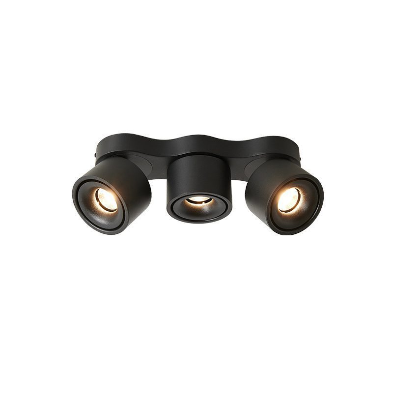 Nylaeara Lampe Plafonnier Pliable Rotatif Trois Têtes - Neutralighting