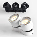 Nylaeara Lampe Plafonnier Pliable Rotatif Trois Têtes - Neutralighting