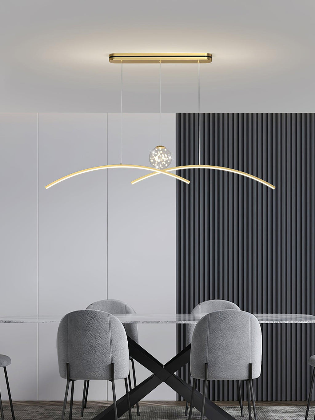 Lumosin Suspension Lampe Minimaliste en Acrylique - Neutralighting