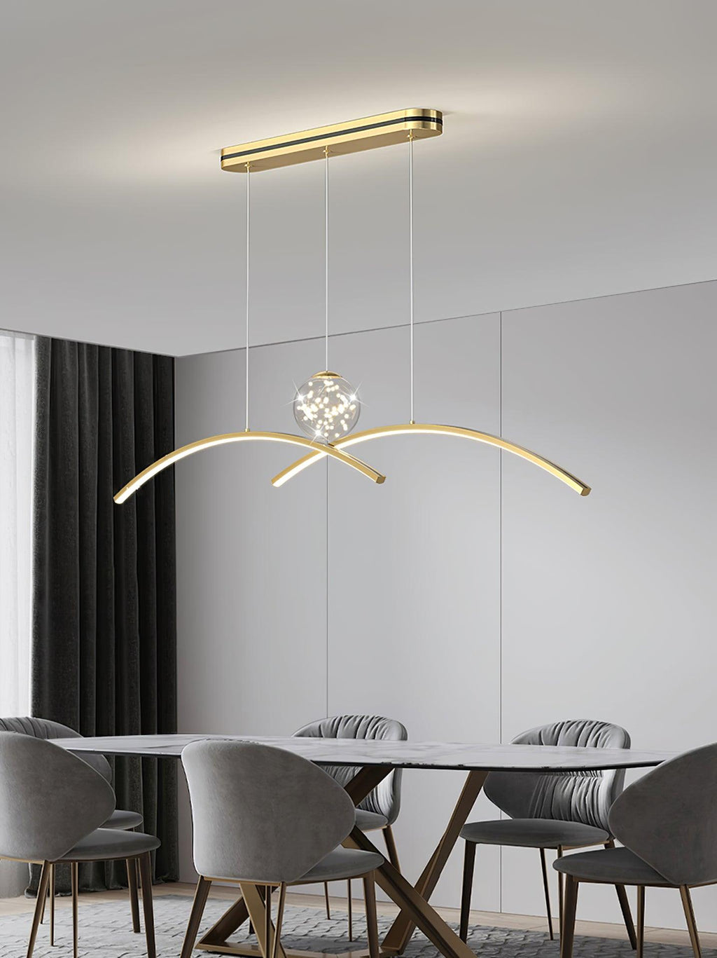 Lumosin Suspension Lampe Minimaliste en Acrylique - Neutralighting