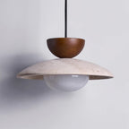 Cleo Suspensions en Travertin - Neutralighting