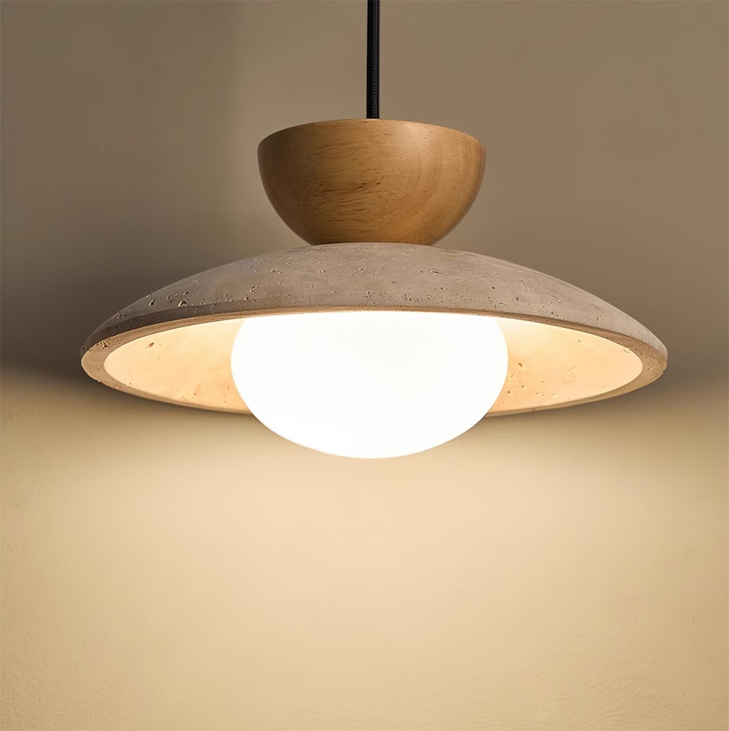 Cleo Suspensions en Travertin - Neutralighting