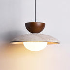 Cleo Suspensions en Travertin - Neutralighting