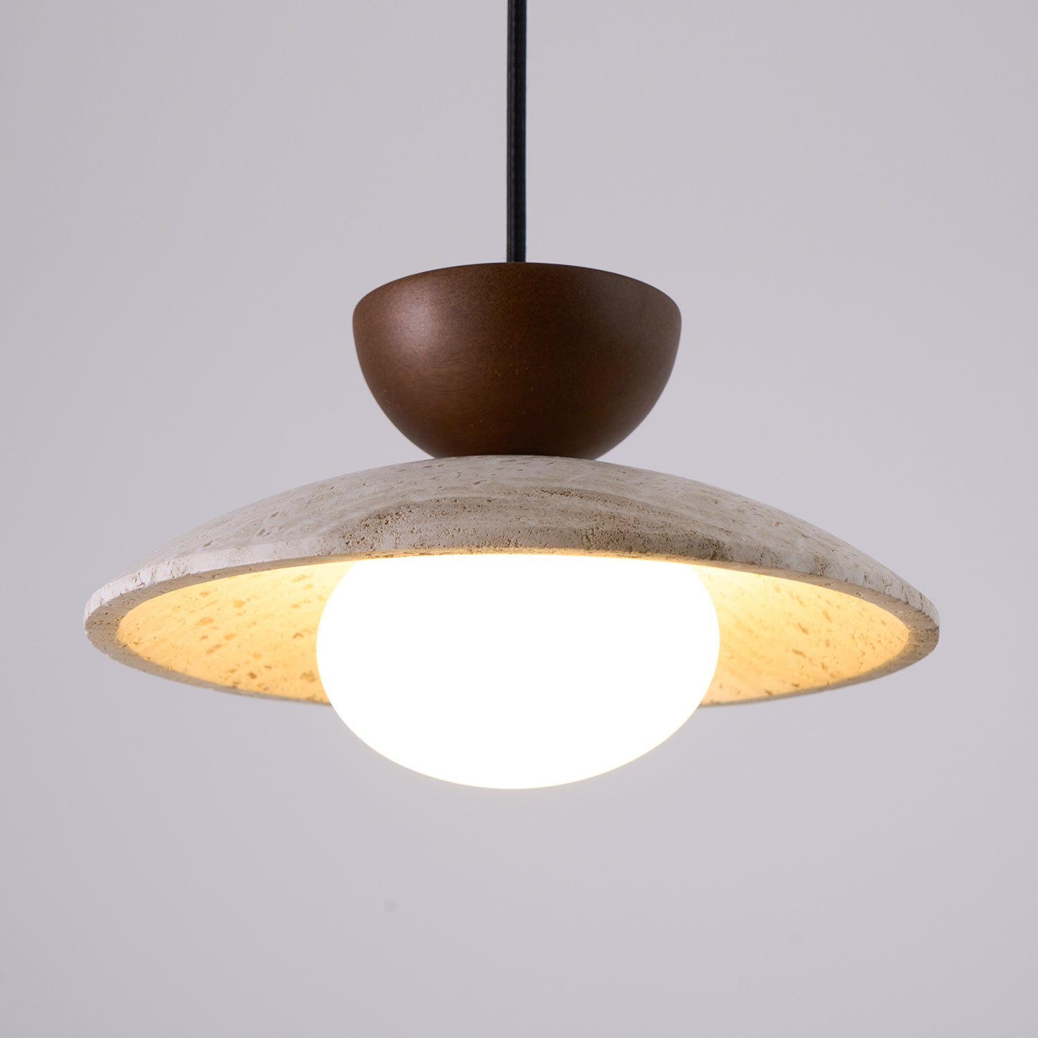 Cleo Suspensions en Travertin - Neutralighting