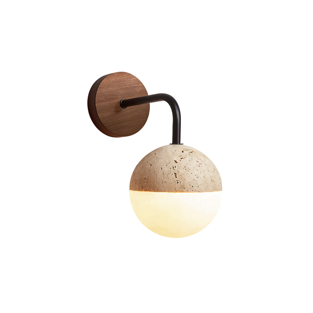 Ivmarila Moderne Minimaliste Travertin Applique Murale - Neutralighting
