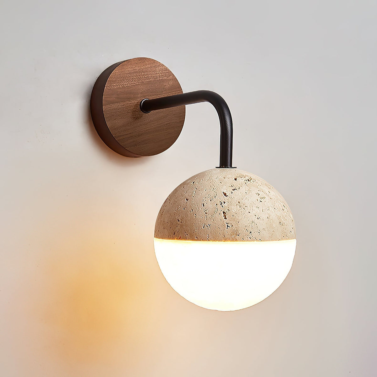 Ivmarila Moderne Minimaliste Travertin Applique Murale - Neutralighting