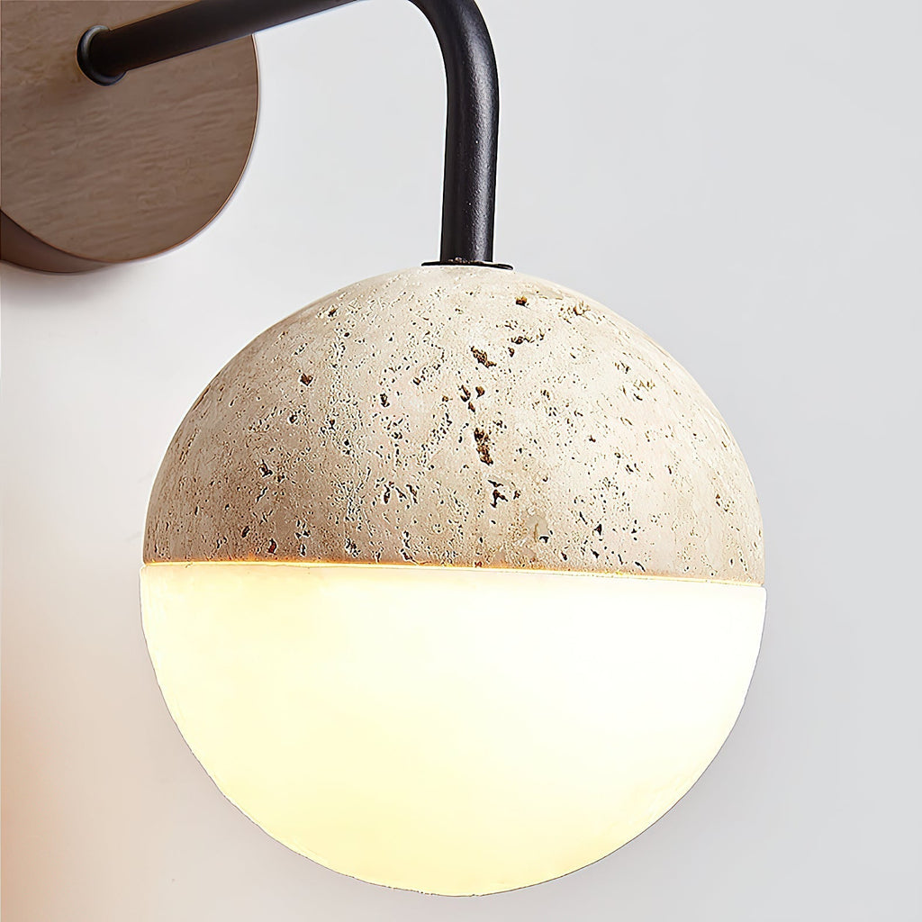 Ivmarila Moderne Minimaliste Travertin Applique Murale - Neutralighting