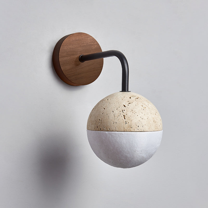 Ivmarila Moderne Minimaliste Travertin Applique Murale - Neutralighting