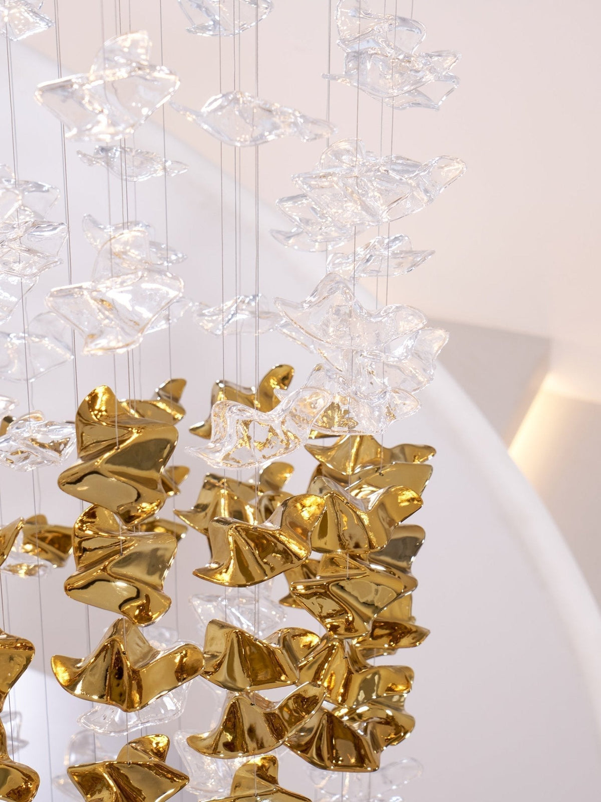 Cezorisra Chandelier Linéaire en Laiton de Luxe - Neutralighting