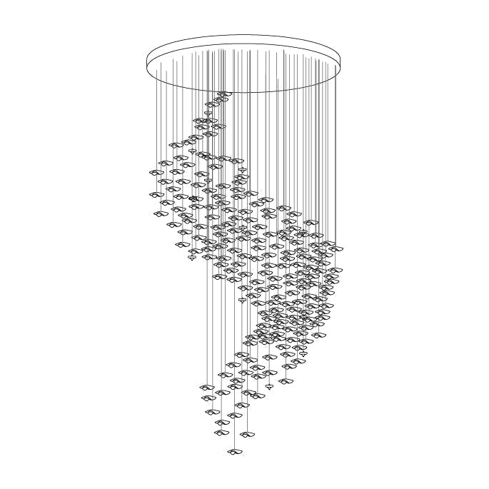 Ulphael Moderne Minimaliset Art Verre Suspension - Neutralighting
