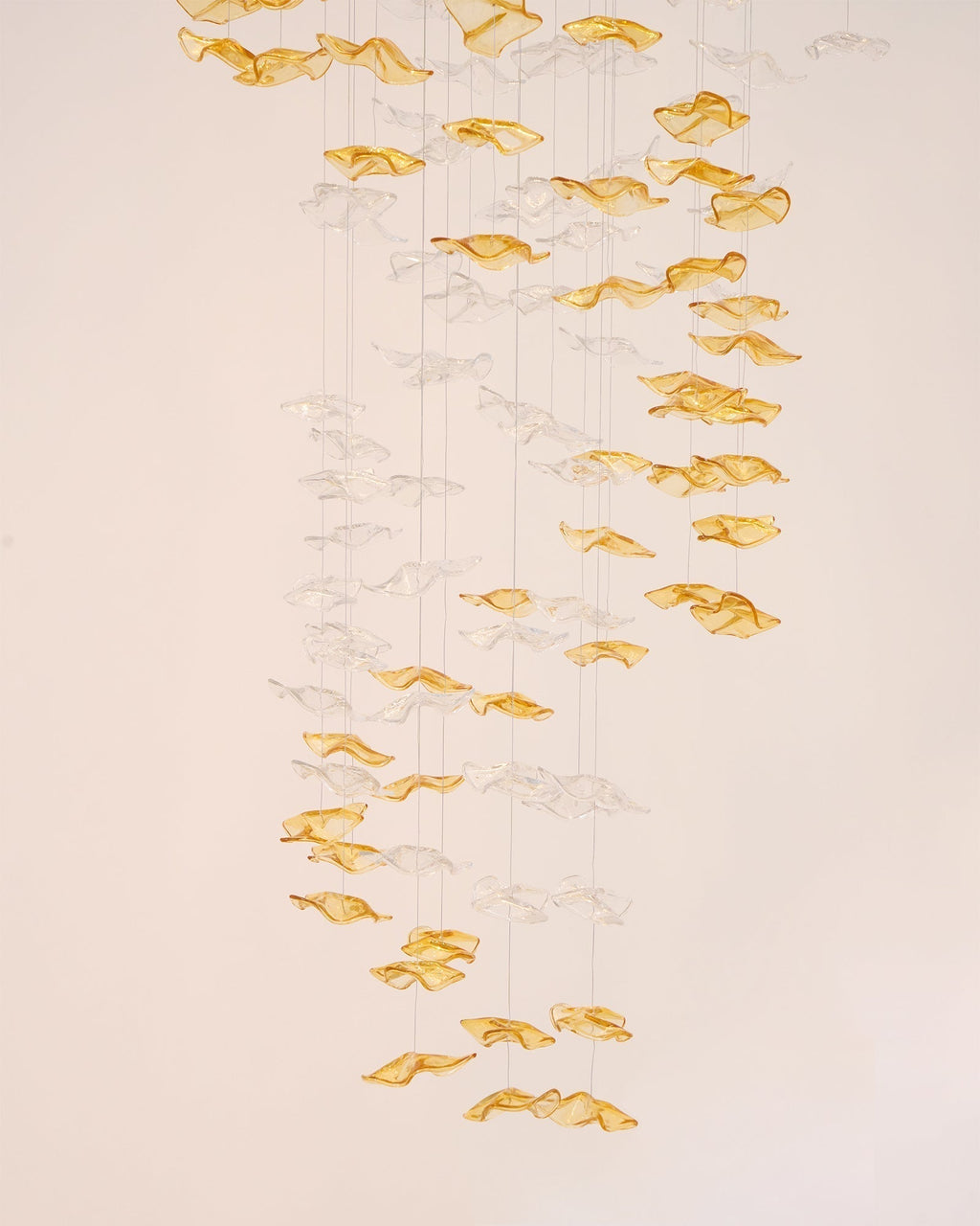 Vecarisra Suspension Lampes Art Verre Tidal Luxe - Neutralighting