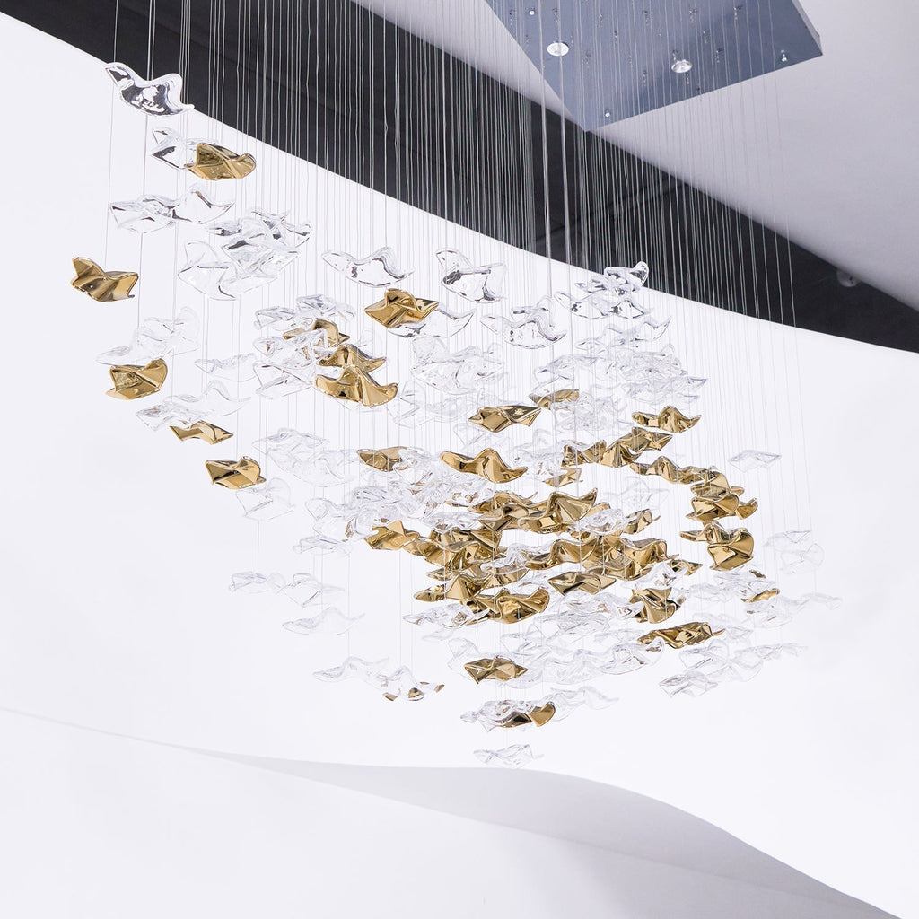 Ulphael Moderne Minimaliset Art Verre Suspension - Neutralighting