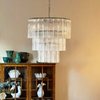 Aurora Chandelier en Verre de Luxe - Neutralighting