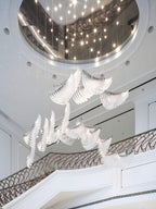 Tiered Lustre Palmettes Luxueux Postmoderne - Neutralighting
