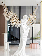 Tiered Lustre Palmettes Luxueux Postmoderne - Neutralighting