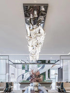 Tiered Lustre Palmettes Luxueux Postmoderne - Neutralighting