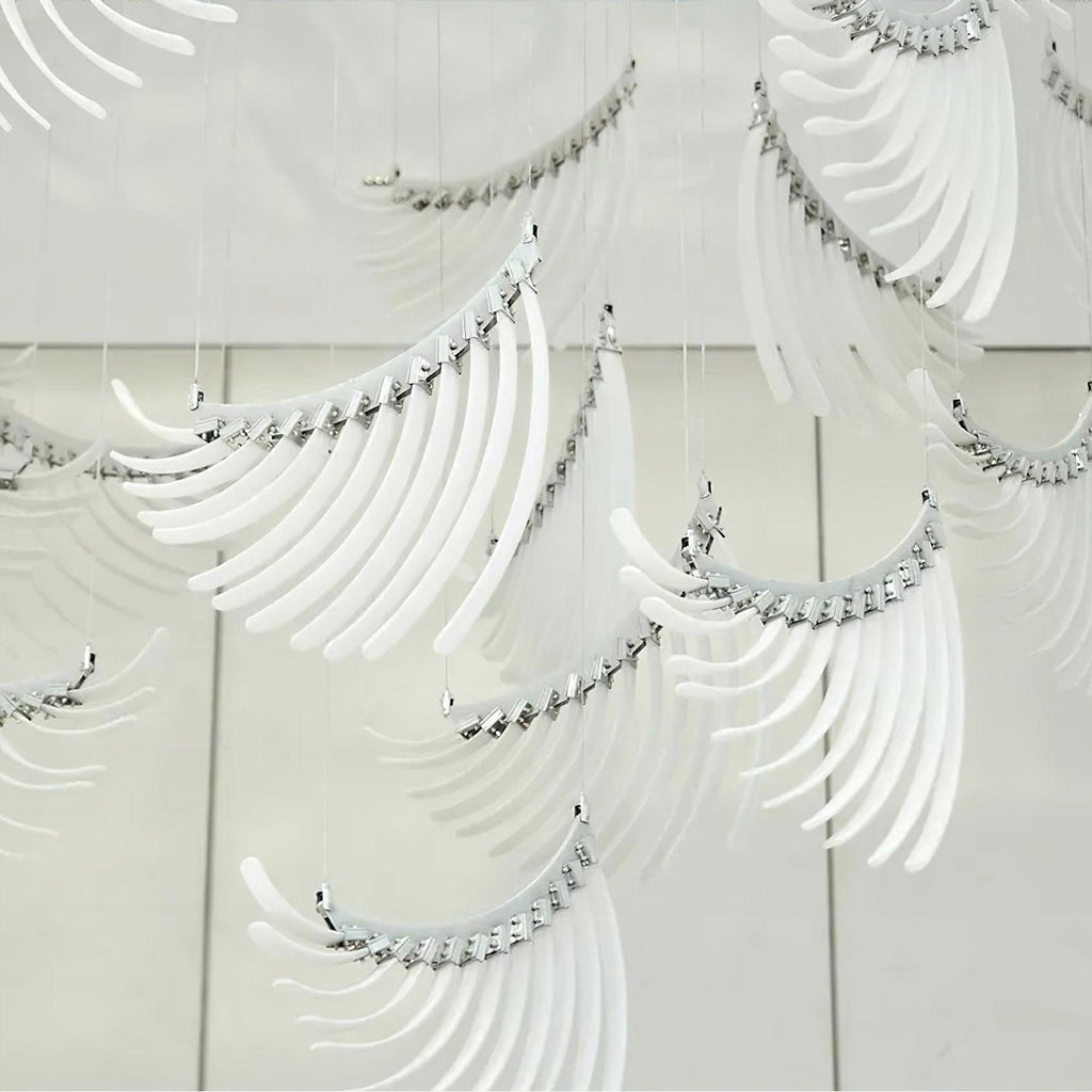 Tiered Lustre Palmettes Luxueux Postmoderne - Neutralighting