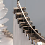 Tiered Lustre Palmettes Luxueux Postmoderne - Neutralighting