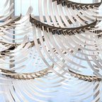 Tiered Lustre Palmettes Luxueux Postmoderne - Neutralighting