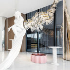 Tiered Lustre Palmettes Luxueux Postmoderne - Neutralighting