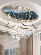 Tiered Lustre Palmettes Luxueux Postmoderne - Neutralighting