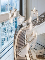 Tiered Lustre Palmettes Luxueux Postmoderne - Neutralighting