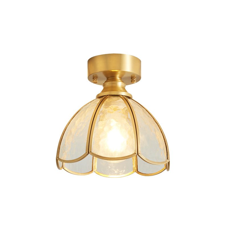 Solara Lumière de Plafond Vintage Florale en Vitrail - Neutralighting