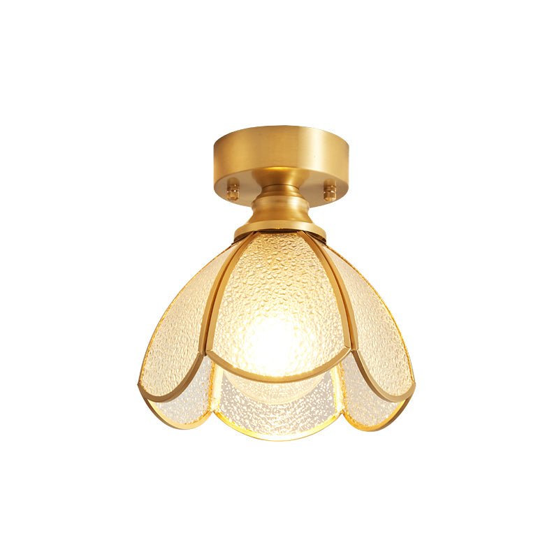Solara Lumière de Plafond Vintage Florale en Vitrail - Neutralighting