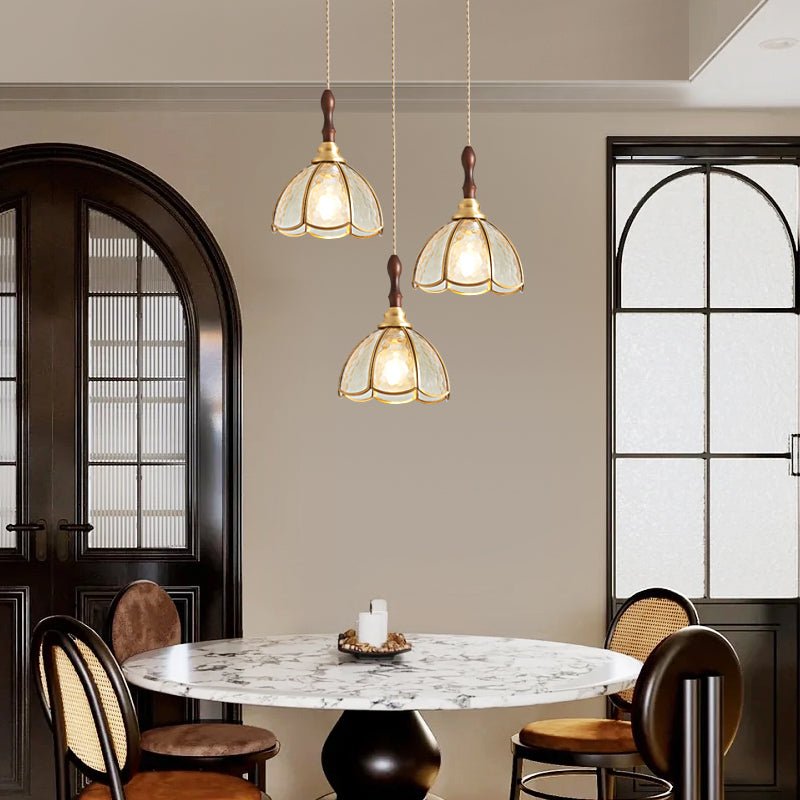 Floraner Suspension Lampe en Laiton et Verre - Neutralighting
