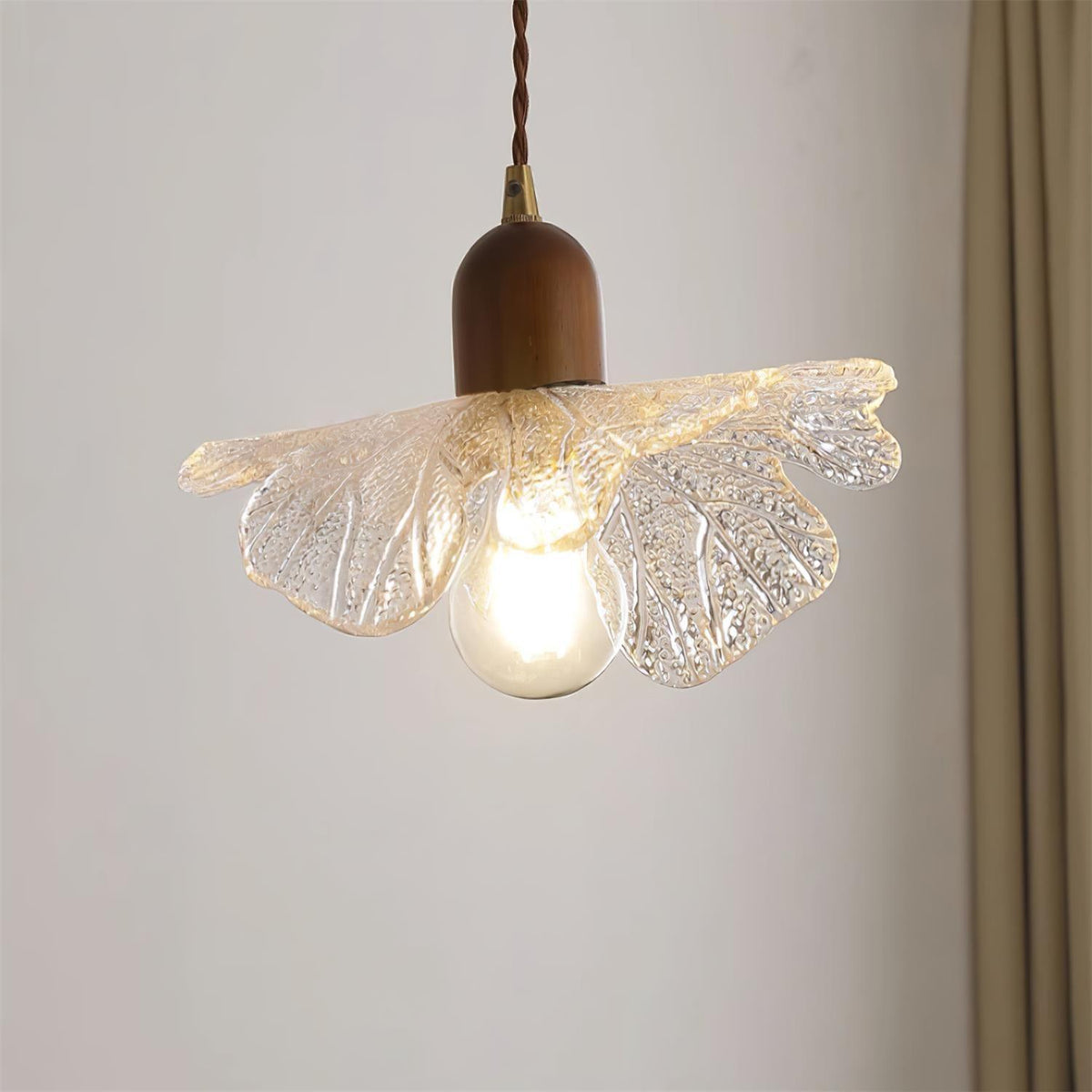Lampe Pendante Abat-jour en Verre Tiffany Floral Charme Art Nouveau - Neutralighting