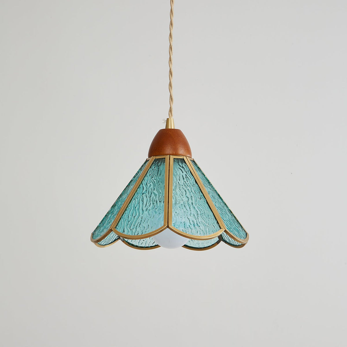 Florace Suspension Vintage en Bois et Verre - Neutralighting