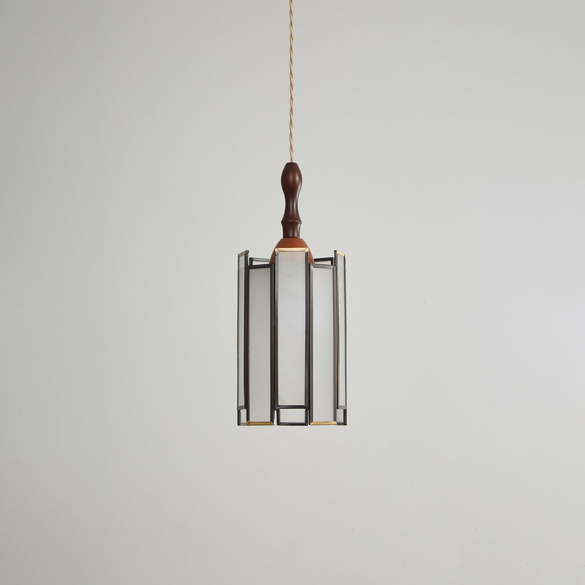 Florace Suspension Vintage en Bois et Verre - Neutralighting
