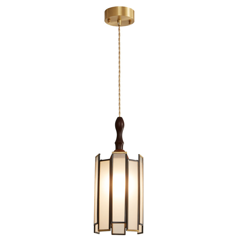 Florace Suspension Vintage en Bois et Verre - Neutralighting