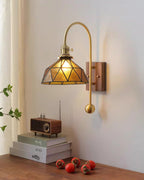 Vorelle Applique murale vintage teintée - Neutralighting