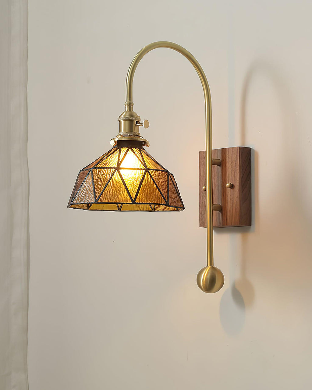 Vorelle Applique murale vintage teintée - Neutralighting