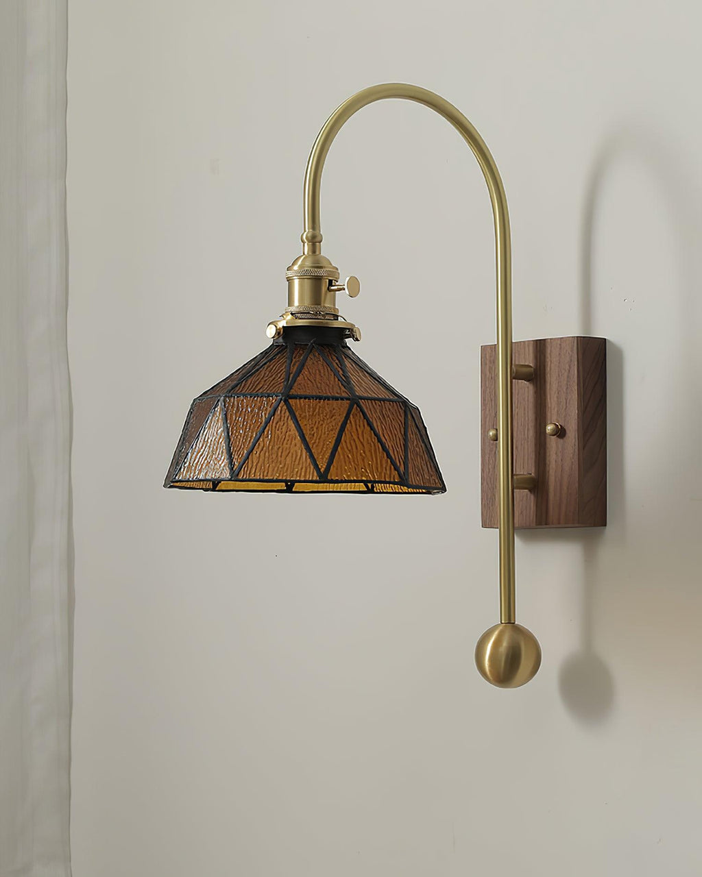 Vorelle Applique murale vintage teintée - Neutralighting