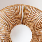 Fynora Lustra Plafonnier Semi-Encastré Tissé Élégant - Neutralighting