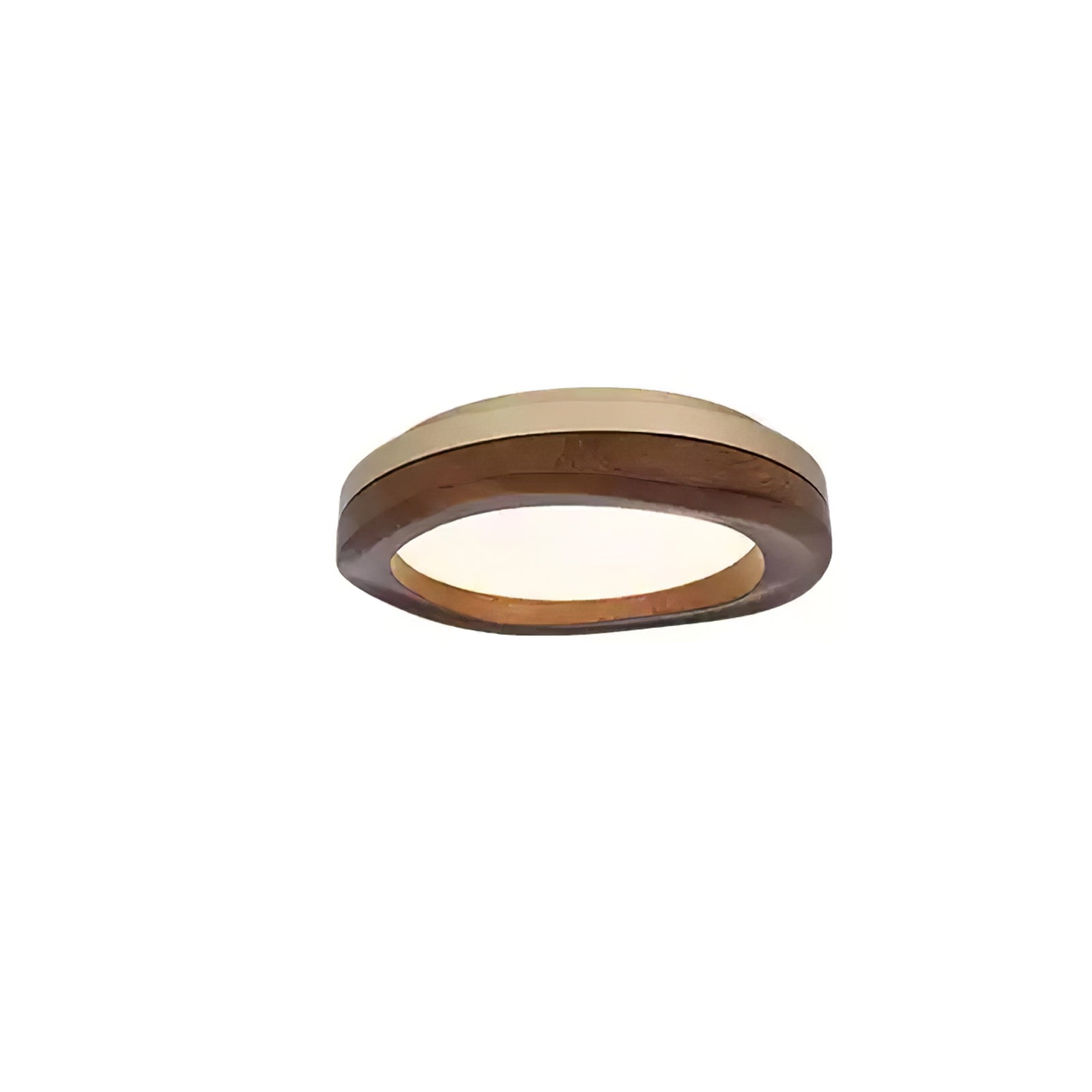 Artalis Noyer Bois Applique Plafond - Neutralighting