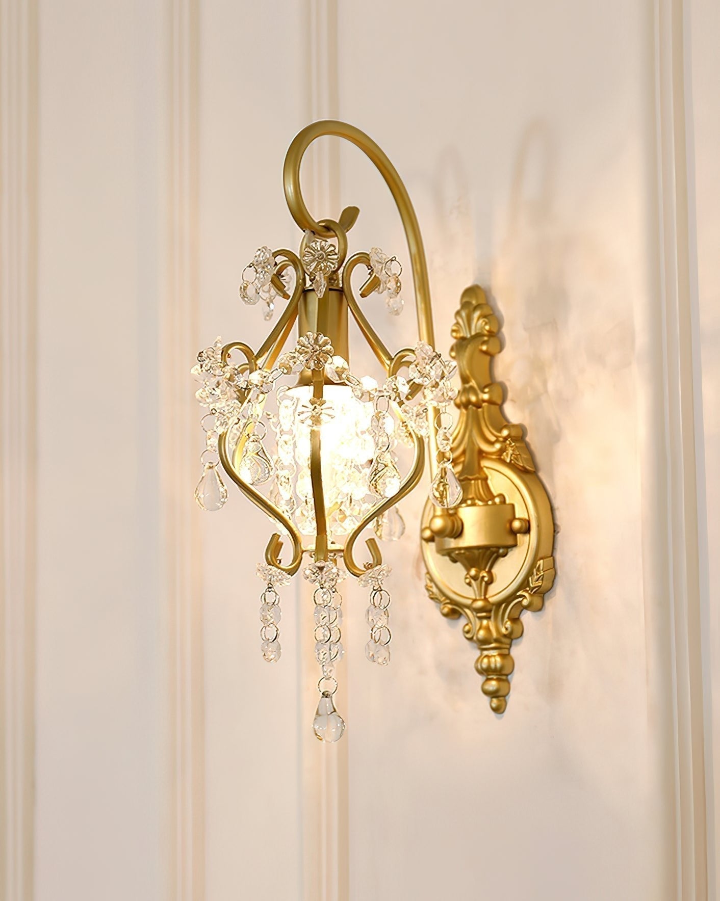 Gwynne Applique Murale Postmoderne Luxe Cristal - Neutralighting