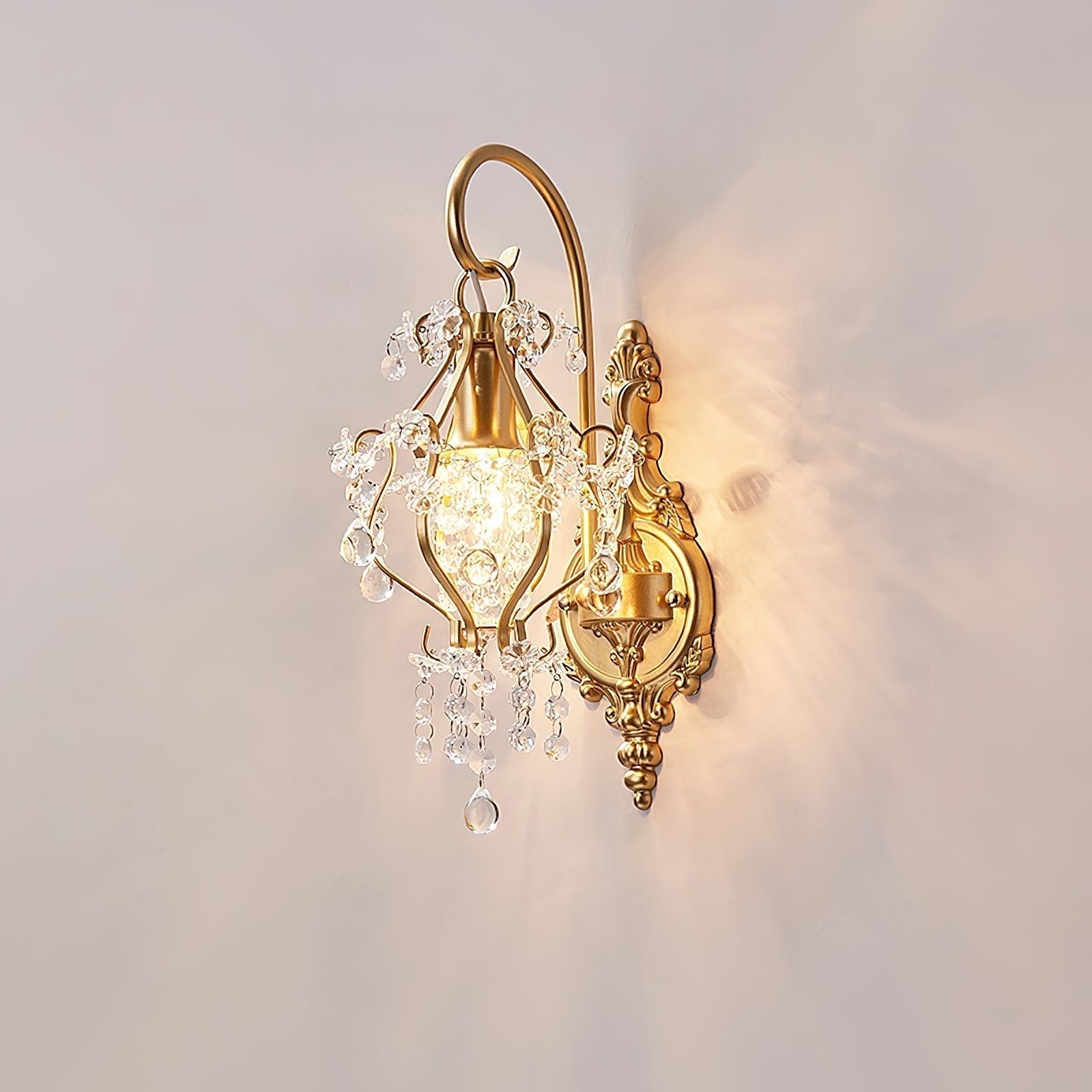 Gwynne Applique Murale Postmoderne Luxe Cristal - Neutralighting