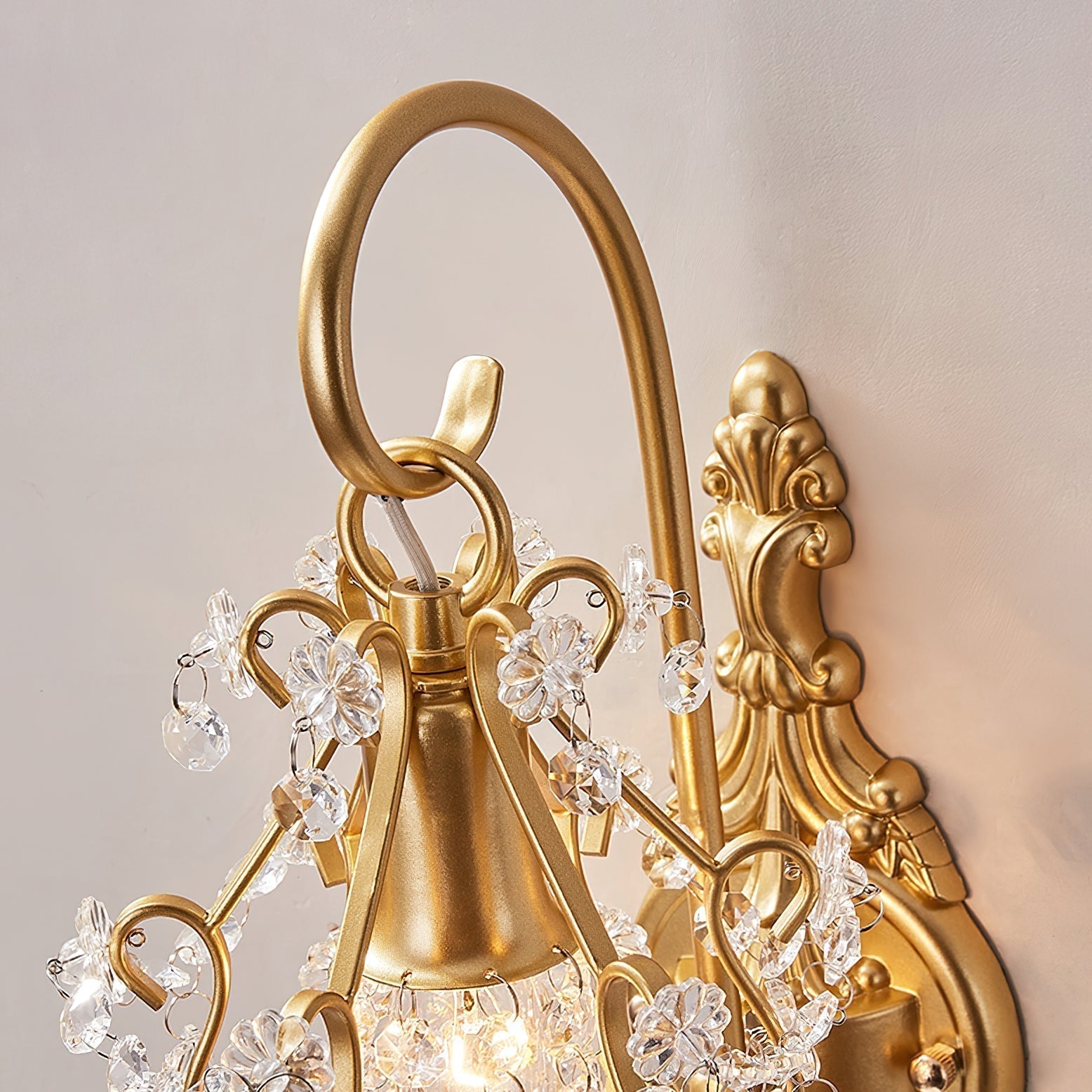 Gwynne Applique Murale Postmoderne Luxe Cristal - Neutralighting