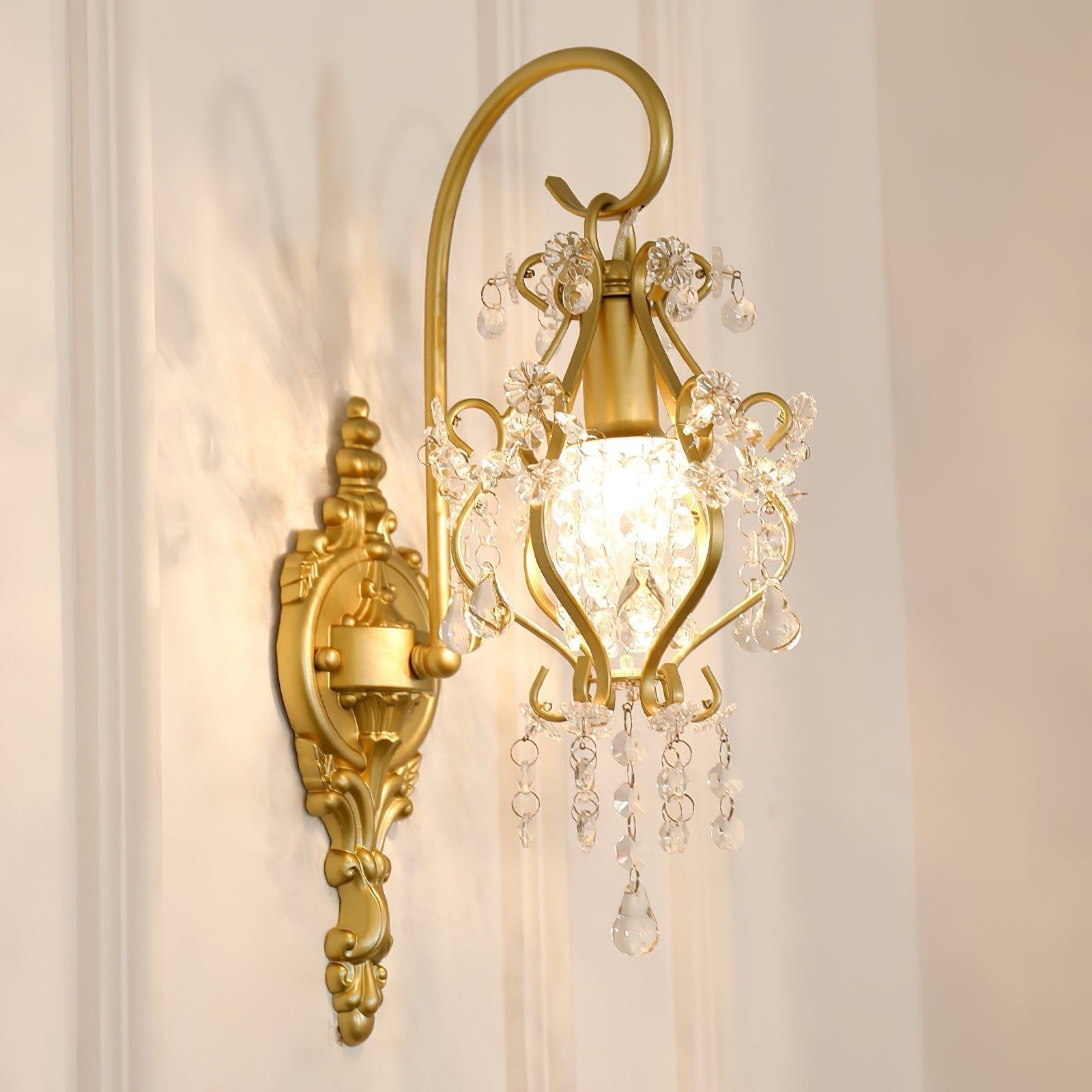 Gwynne Applique Murale Postmoderne Luxe Cristal - Neutralighting