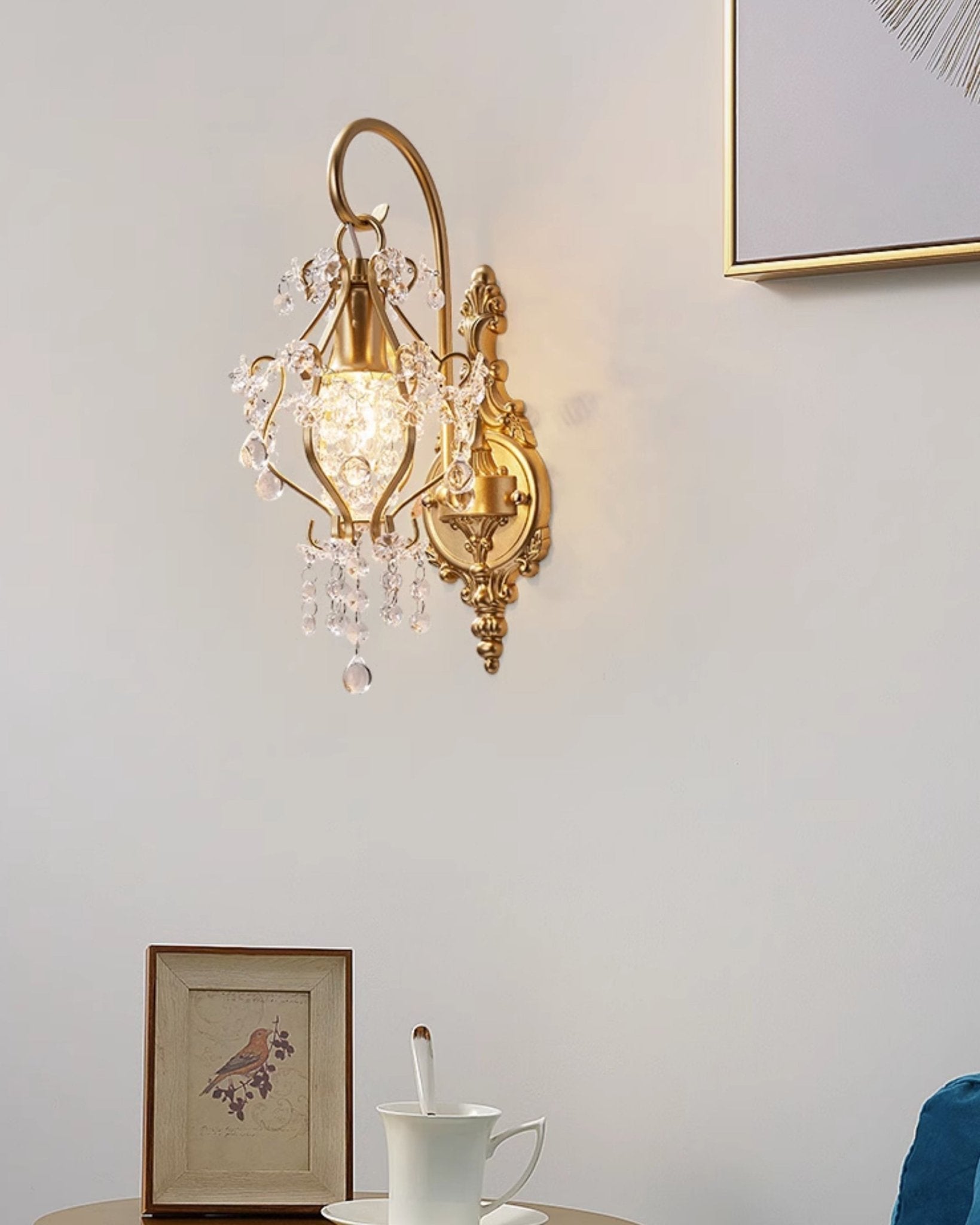 Gwynne Applique Murale Postmoderne Luxe Cristal - Neutralighting