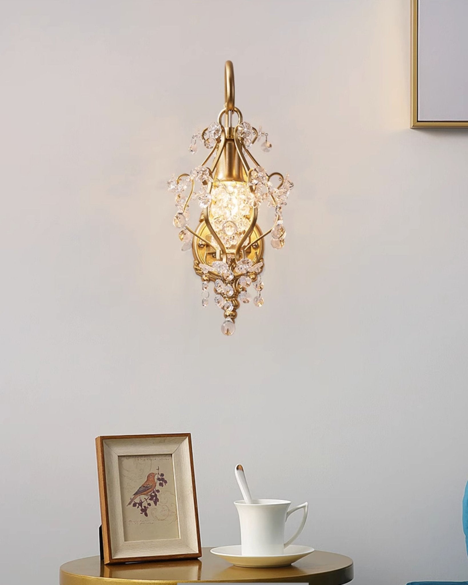 Gwynne Applique Murale Postmoderne Luxe Cristal - Neutralighting